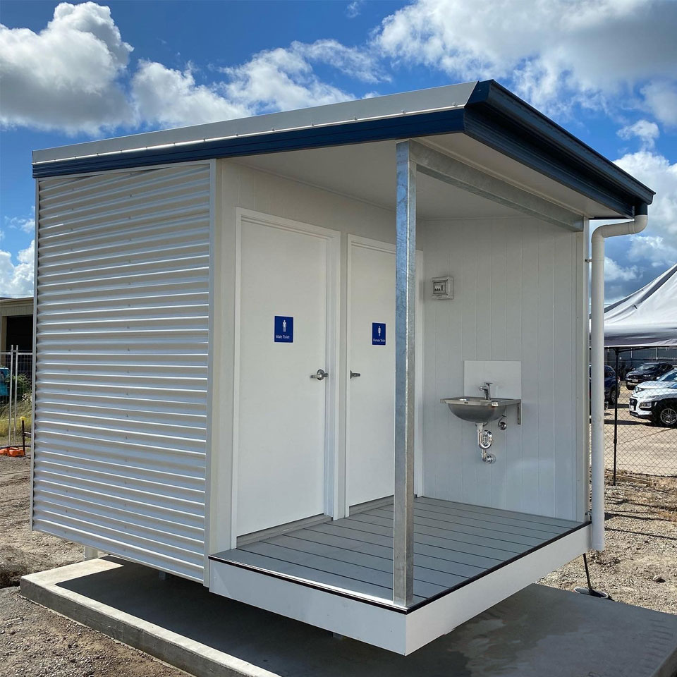 Amenities Block Transportable Buildings DC Constructions NQ